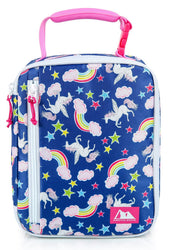 Arctic Zone Kids Classics Utility Reusable Lunch Box with Microban Lining and Ice Pack, Unicorn