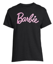 Barbie Logo Graphic Tee with Short Sleeves