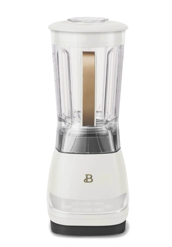 Beautiful High Performance Blender with Touch Activated Display – 800 Peak Watt Motor, 7 Functions, Dishwasher-Safe Parts