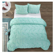 Better Homes & Garden Cotton Pintuck 5-Piece Comforter Set, Full/Queen