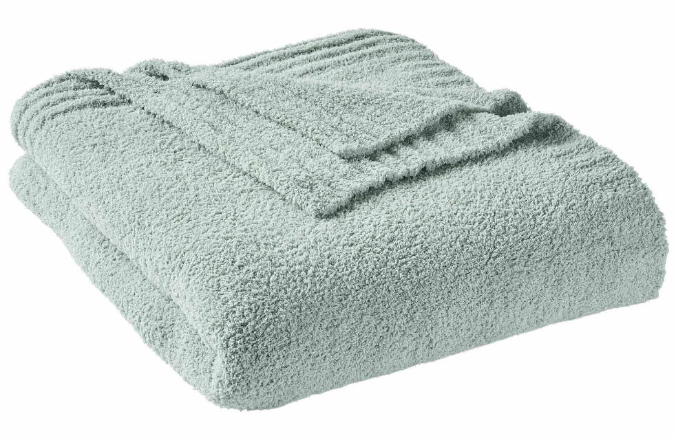 Better Homes & Gardens Knit Blanket – Ultra-Soft Plush Throw in Blush