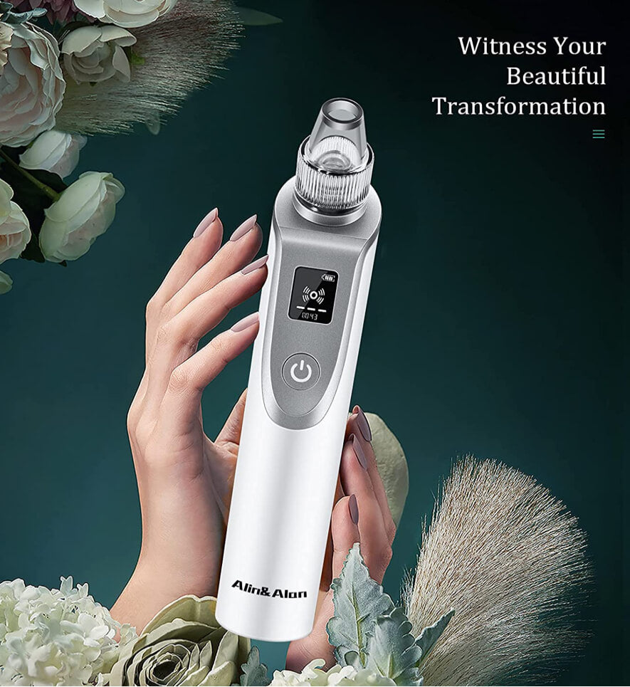 Facial Acne Blackhead Remover Extractor Suction Device