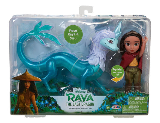 Disney Raya and the Last Dragon Petite Raya & Sisu Fashion Doll Gift Set
