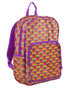 Eastsport Unisex Spirit Mesh Backpack, Multi-Color Rainbow Print
