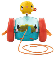 Fisher-Price Pull-Along Elephant Rattle Toy for Infants and Toddlers Ages 12+ Months
