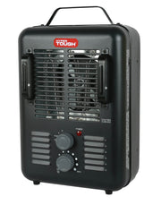 Hyper Tough 1500W Utility Space Heater, Fan-Forced Type, Indoor, Black