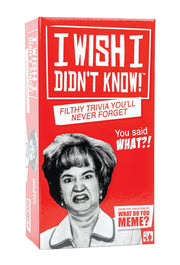 I Wish I Didn't Know! The Filthy Trivia Adult Party Game by What Do You Meme?