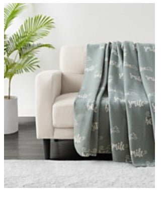 Infinity Home Novelty Print Fleece Throws