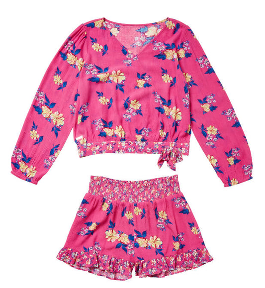 Justice Girls Fashion Surplice Set