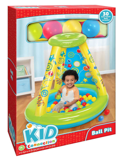 37.5" Ball Pit with 30 Soft-Touch Balls Included