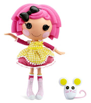 Lalaoopsy Doll Crumbs Sugar Cookie Baker Doll with Pet Mouse Playset