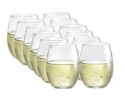 Luminarc 15 oz. Cachet Clear Stemless Wine Glass 12 PC Set