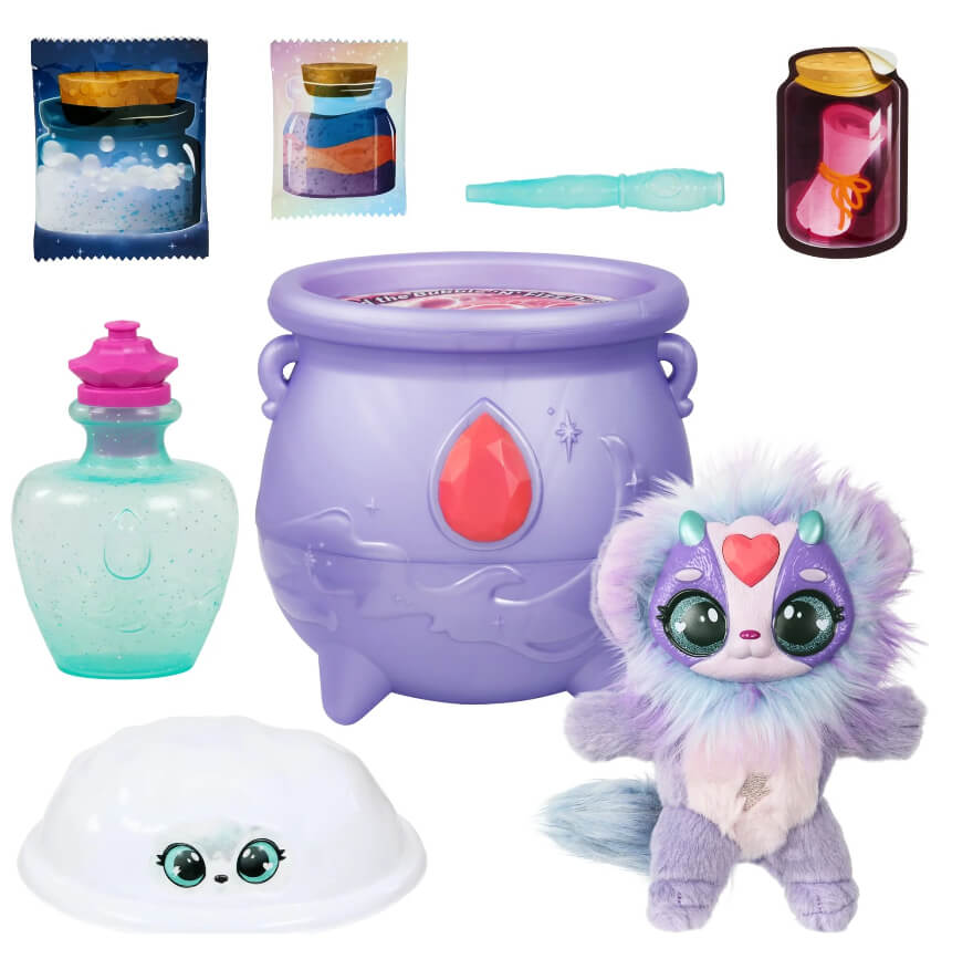 Magic Mixies Color Surprise Magic Purple Cauldron, Colors and Styles May Vary