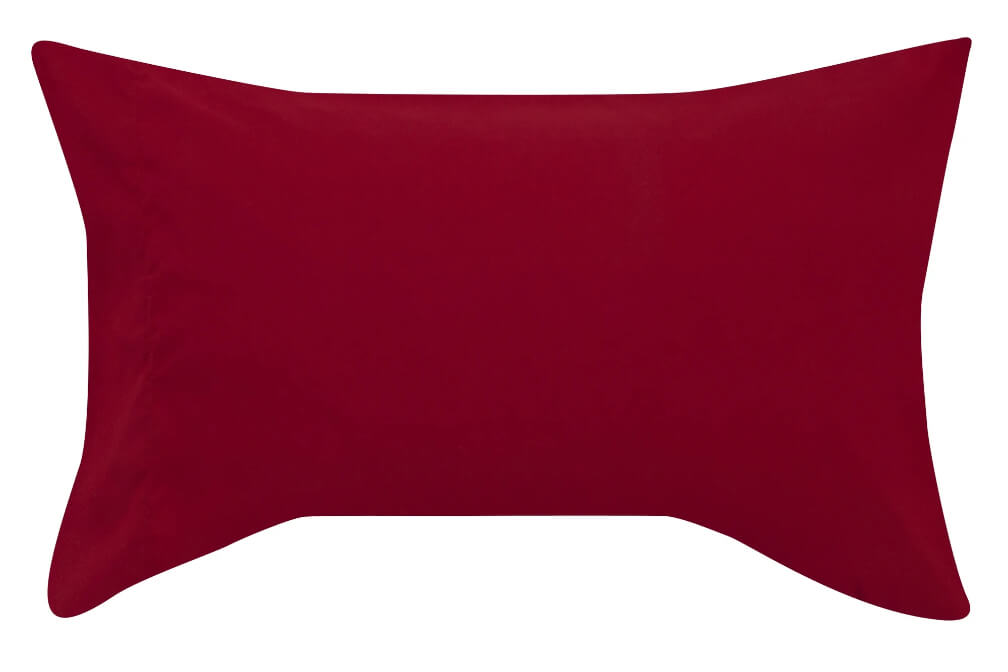 Mainstays 300 Thread Count Cotton Rich Percale Sheet Set – Twin, Breathable & Wrinkle-Resistant - Sedona Red