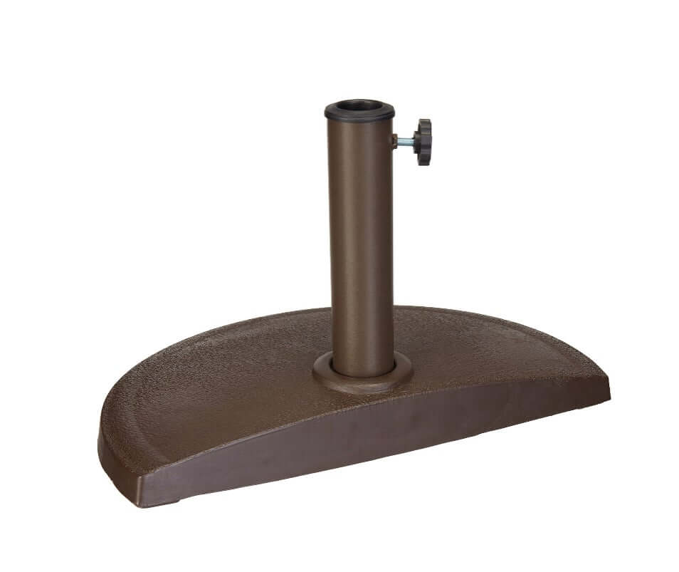 Mainstays Bronze Half-round Outdoor Umbrella Base