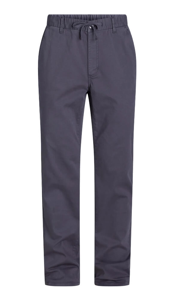 Men’s Cotton-Blend Utility Pants – Comfortable Stretch Fabric with Elastic Waistband & Functional Pockets