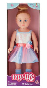 My Life As Poseable Ballerina 18 Inch Doll, Blonde Hair, Blue Eyes
