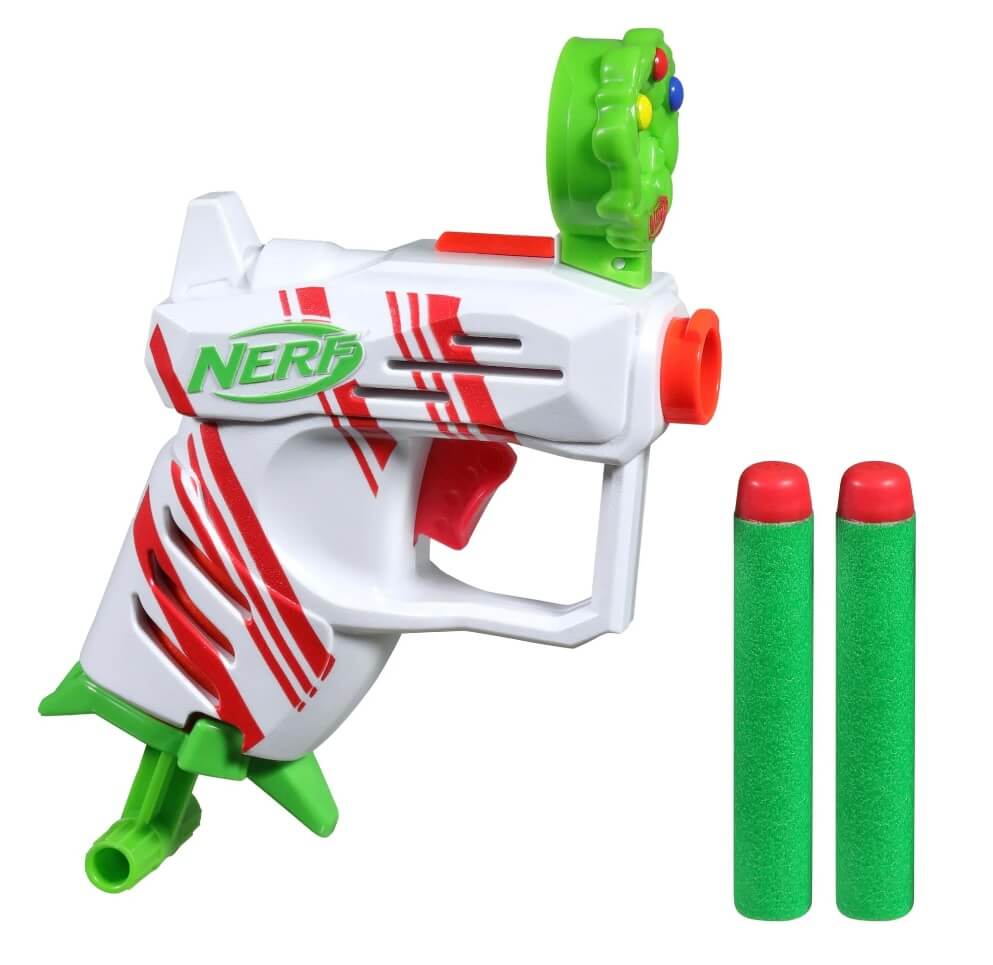 Nerf Elite 2.0 Jolly Dash Blaster – Holiday-Themed Dart Blaster for Kids Ages 8+