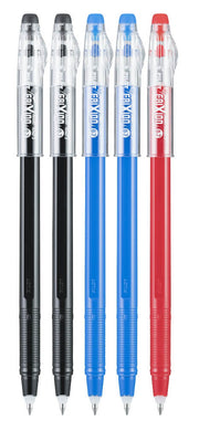 Pilot FriXion ColorSticks Erasable Gel Ink Pens, Fine Point (0.7 mm), Assorted Ink, 5 Count