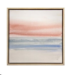 Pink Fog Framed Art