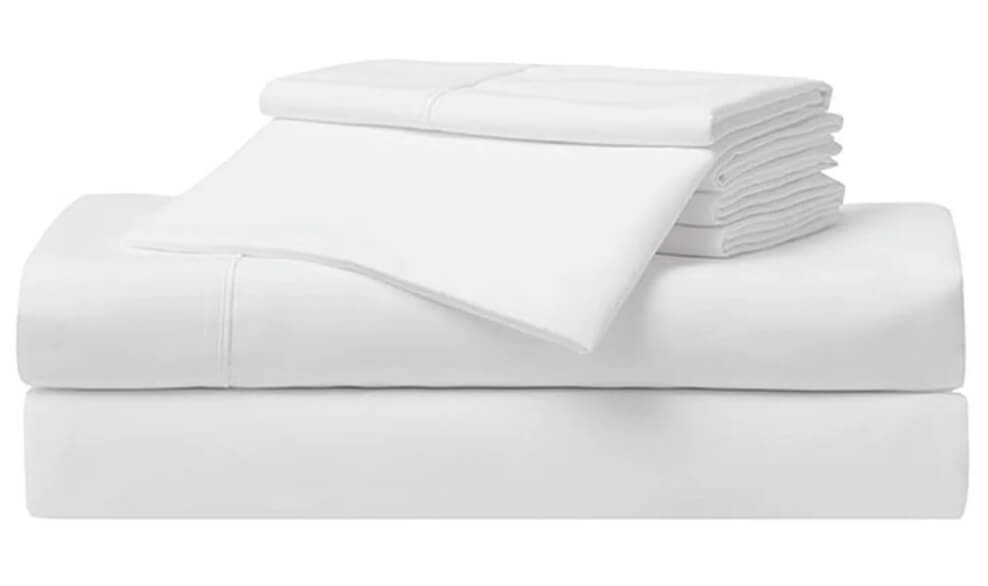 Serta So Soft 6-Piece Bed Sheet Set – White