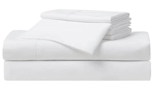 Serta So Soft 6-Piece Bed Sheet Set – White