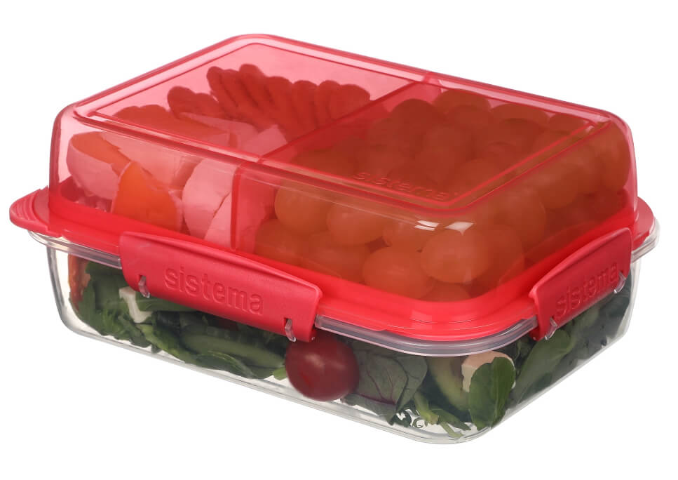 Sistema Lunch Stack Food Storage Container with Lid