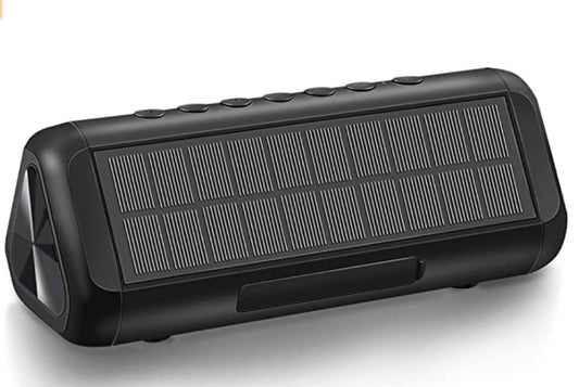Solar Bluetooth Speaker Portable Wireless Waterproof - The Bargin Chic Retail Store