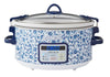 The Pioneer Woman Scroll Floral 6-Quart Digital Slow Cooker