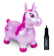 Waddle Pink Unicorn Inflatable Bouncer Ride on