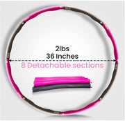 Weighted Exercise Hoop for Fitness, Workout, Gym and Weight Loss