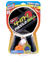Wham-O Game Time 4-in-1 Paddle Ball Games Set