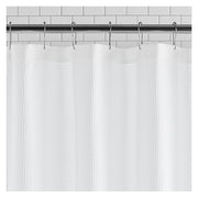 Mainstays Waffle Weave Textured Fabric Shower Curtain