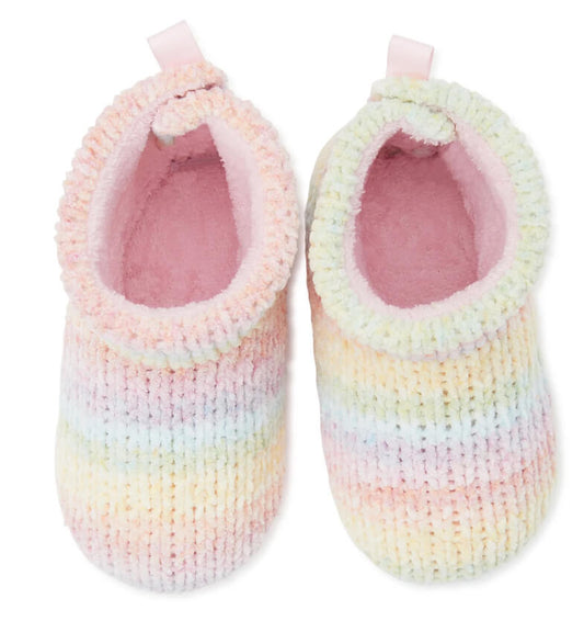 Wonder Nation Baby Girl Slipper Booties