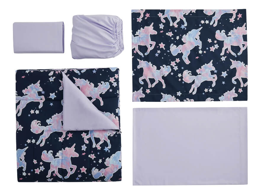 Your Zone Glow in the Dark Unicorn Bed in a Bag – Twin & Full Sizes, Soft Microfiber, Machine Washable