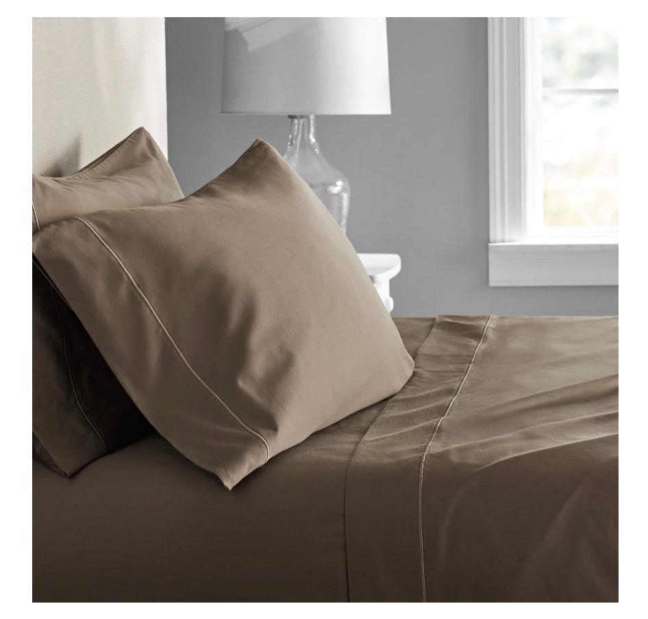 Hotel Style 600 Thread Count 100% Luxury Cotton Pillowcases, King, Manatee Grey, 1-Pair - The Bargin Chic Variety Store